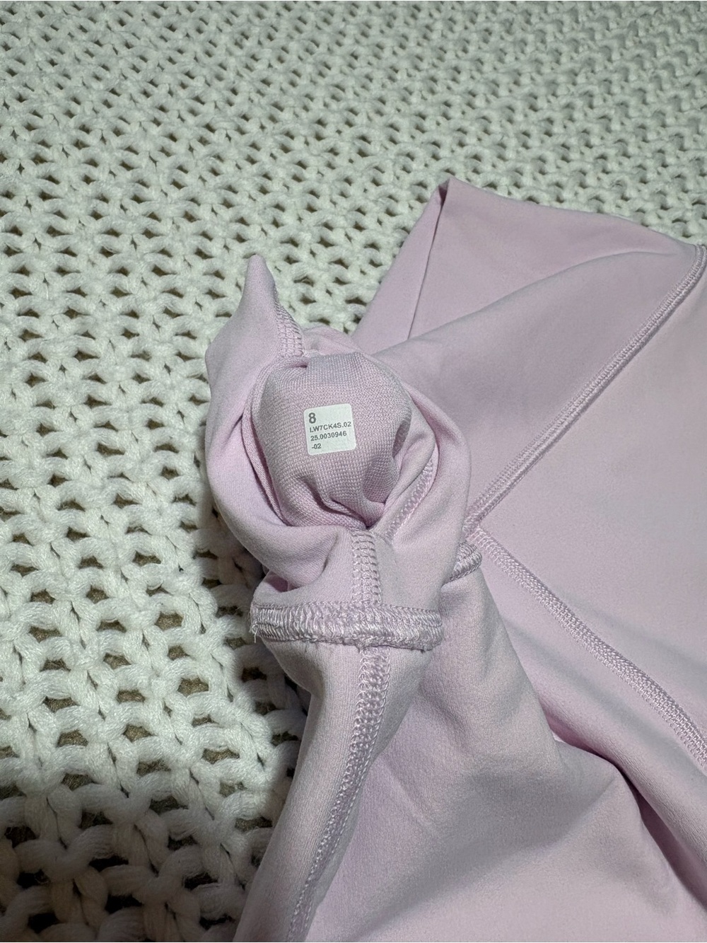 Lululemon pink organza align hr short 6” size 8 - Picture 11 of 11